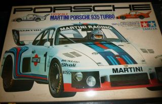 1976? Tamiya 2005 Porsche 935 Martini Turbo Kit 1/20 Mcm Nib