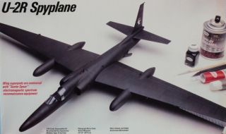Testors Italeri 1:48 Lockheed U - 2r Spyplane Plastic Aircraft Model Kit 508u