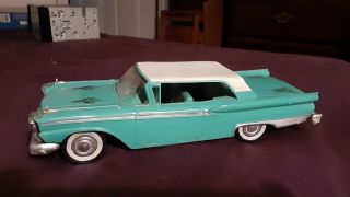 Vintage Amt 1959 Ford Galaxie 500 Two Door Friction Promo Car