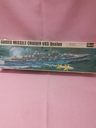 Revell Guided Missile Cruiser Uss Boston 1968 H - 461 :200