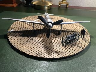 Built Custom 1/48 Ta - 152 H Diorama Luftwaffe 2