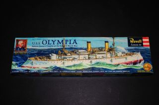 Revell H - 367 - 198 Uss Olympia " S " Kit Flagship 1959