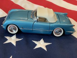 Franklin 1955 Chevrolet Corvette,  1:24 Scale Die - Cast Model,