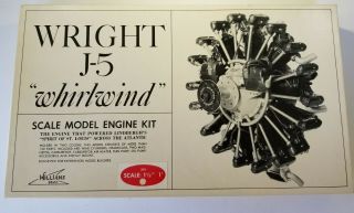 Williams Brothers Wright J - 5 " Whirlwind " Scale Model Engine Kit 1/8 Scale