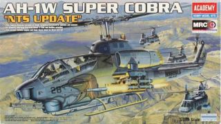 Academy Mrc 1:35 Ah - 1w Cobra Nts Update Helicopter Plastic Kit 12702u