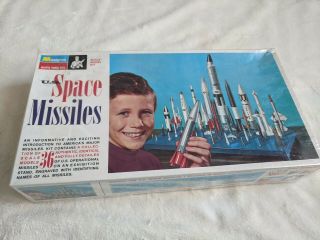 1969 Monogram Models U.  S.  Space Missiles Nib