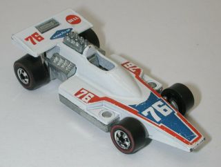 Redline Hotwheels White 1976 Formula 5000 Oc15836