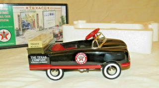 Texaco 1948 Die Cast Pedal Car Bank Limited Collector 