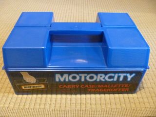 Vintage Diecast Toy Car Carry Case Matchbox Superfast Toolbox 24 Models