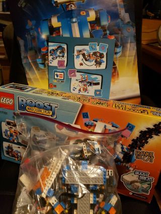 Lego Boost Creative Toolbox Set 2017 (17101) Build,  Code,  Play,  & Poster,