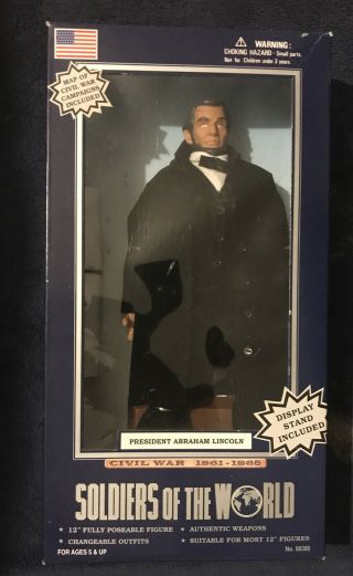 Sotw Soldiers Of The World Rare President Abraham Lincoln Civil War Collectibe