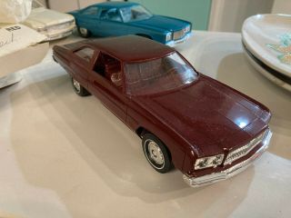 1975 Chevy Caprice Dealer Promo Model Car With Box