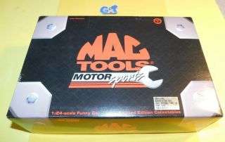 Mac Tools Motor Sports Castro’s Gtx Funny Car John Force Die Cast 1/24 Scale