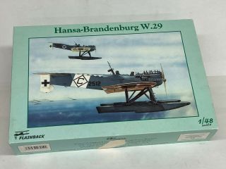 Flashback 1/48 Hansa - Brandenburg W.  29 Floatplane.