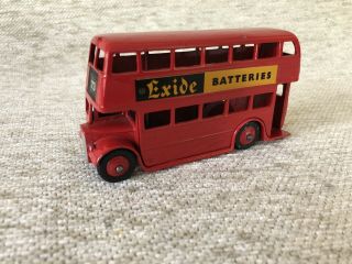 Dinky Toys - Double Deck Bus " Exide " - N° 291
