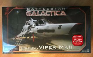 Battlestar Galactica Colonial Viper Mkii 1/32 Moebius Spacecraft Kit Sealed/nib