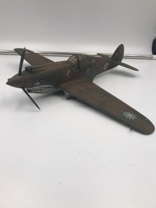 21st Century Toys Ultimate Soldier Curtiss P - 40 Ww2 Warhawk Airplane 1:32