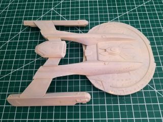 Star Trek 1/1400 Akira Class Resin Kit - Partially Assembled W/ Extra Decals