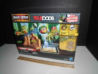 Star Wars Angry Birds - 2013 - Endor Chase - Telepods Rare Exclusive