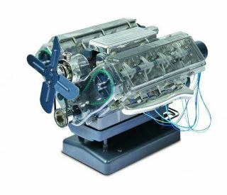 Haynes Hm12usa Build Your Own V8 Engine 14,  250 Parts Sound/lights Operating