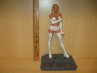 Emma Frost Sexy Statue Cs Moore Marvel Premiere Spring Modern Diamond Select
