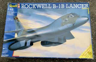Revell Rockwell B - 1b Lancer 1:48 04560,  Box Is In Poor