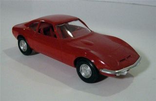 Dealer Promo Model Car - 1969 Buick Opel Gt - Signal Red - Please Read