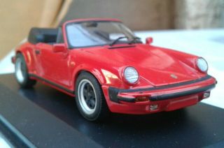 1/43 Minichamps Porsche 911 Sc,  Cabrio,  Red,  1983,  Mi 430062031,