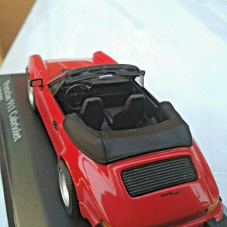 1/43 MINICHAMPS PORSCHE 911 SC,  cabrio,  red,  1983,  Mi 430062031, 3