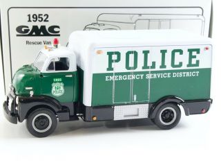 1952 Gmc Rescue Van City Of York Police First Gear 1:34 19 - 2190