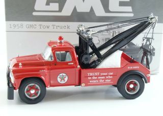 1958 Gmc Tow Truck Texaco Trust Your Car First Gear 1:34 18 - 2356