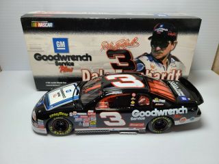 1999 Dale Earnhardt Sr 3 Gm Goodwrench Plus / Sign 1:24 Nascar Action Mib