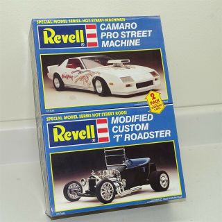 1987 Revell Special Model Series Hot Street Machines 2 Pack Model Kit 8907 1:25