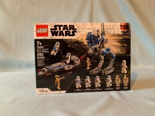 Lego Star Wars 75280 501st Legion Clone Troopers Battle Pack,  Fast