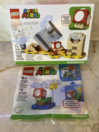 Lego 40414 Monty Mole And Mushroom Expansion Set And 30385 Bonus