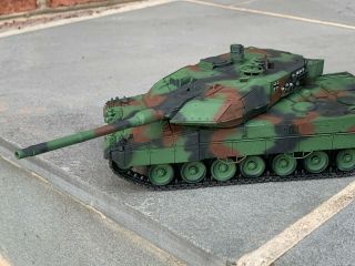 1/35 Pro Built And Painted Tamiya Modern German Leopard 2a6 Tank Model