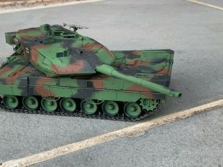 1/35 Pro Built and Painted Tamiya Modern German Leopard 2A6 Tank Model 2