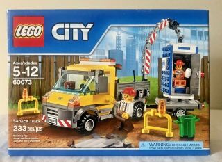 Lego City Service Truck 60073 Portable Potty Authentic