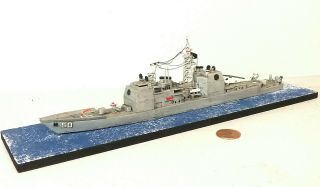 1:700 Scale Built Plastic Model Ship Uss Valley Forge Cg - 50