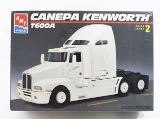 Canepa Kenworth T600a Semi Tractor Truck Amt Ertl 1:25 Model Kit 6020 Box