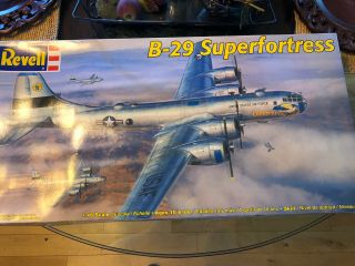 Revell B - 29 Superfortress Military Air Force Plane 1:48 Scale Large Model Kit