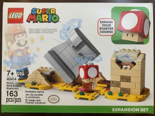 Lego 40414: Mario Monty Mole And Mushroom Expansion