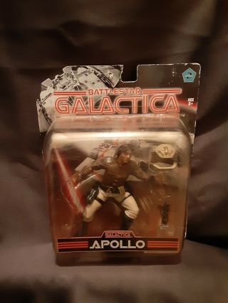 Battlestar Galactica Action Figure Joyride Studio 2005 Apollo Richard Hatch