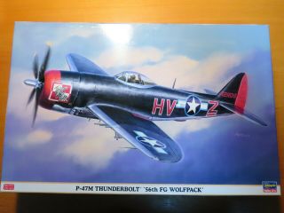 Hasegawa 1/32 P - 47m Thunderbolt `56th Fg Wolfpack 