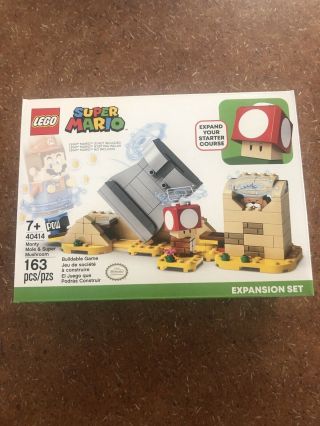 Lego 40414 Monty Mole And Mushroom Expansion Set In Hand