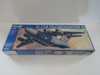Model Kit Military Plane Airplane 1:144 Scale Revell C 17a Globemaster 3 Usaf