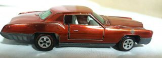 Topper Johnny Lightning Custom Eldorado Red Lines White Interior 1969