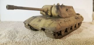 Built 1/35 German E - 100 Panzer Ww 2 Tank Professionally Built