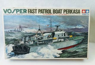 Tamiya 1/72 Vosper Fast Patrol Boat Peraska Model Kit No.  Pt - 7201