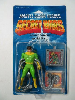 1984 Marvel Heroes Secret Wars Doctor Octopus And His Secret Shield Figure